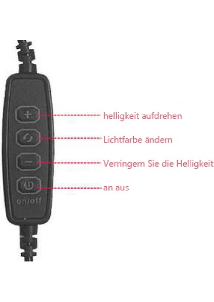 Halka Işıklı Dizüstü Bilgisayar, Tripod ve Kelepçeli 5 Inç Halka Işık, 5 Aydınlatma Modu ve 11 Parlaklık Özelliğine Sahip (Yurt Dışından) modelleri