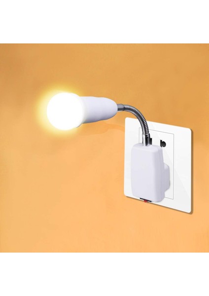 E27 Soket, Kablosuz Anahtarlı, E27 LED Ampul Için Beyaz Taban, Kollu Esnek, Mutfak Lambası Için Hızlı Çıkarılabilir Soket, Duvar Lambası, Yatak Okuma Lambası (Ampulsüz) (Yurt Dışından) fiyatları