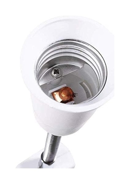 E27 Soket, Kablosuz Anahtarlı, E27 LED Ampul Için Beyaz Taban, Kollu Esnek, Mutfak Lambası Için Hızlı Çıkarılabilir Soket, Duvar Lambası, Yatak Okuma Lambası (Ampulsüz) (Yurt Dışından) indirimleri