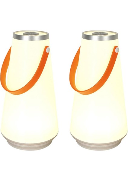 2 Paket Akülü Asılı Başucu Lambası, Şarj Edilebilir LED Lamba, Yatak Odası, Oturma Odası Için Taşınabilir Gece Lambası (Yurt Dışından) modelleri