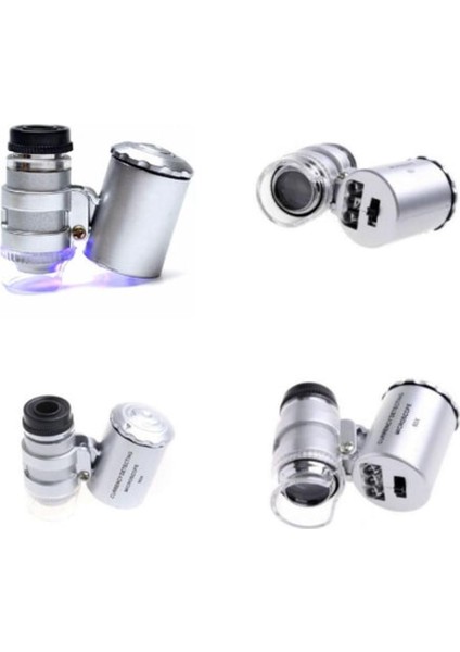 Mini 60X Büyütme LED Cep Mikroskop Takı Yeni (Yurt Dışından) fırsatları