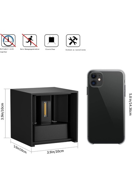 12W Sıcak Beyaz LED Duvar Lambaları (Yurt Dışından) fiyatları