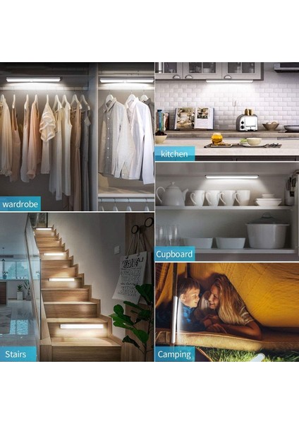 40 LED Dolap Işığı, Kablosuz, USB Şarj Edilebilir, Manyetik, Hareket Sensörlü, 4 Aydınlatma Modu, Taşınabilir. Dolap Işığı, Acil El Lambası, Çocuk Gece Lambası (Beyaz1) (Yurt Dışından) fiyatları