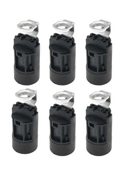 E14 Alev Ampul Tabanı, Termoplastik, Siyah, Ses 52MM Yüksek, 1/8 IPS Hickey Dişli (Yurt Dışından) indirimleri