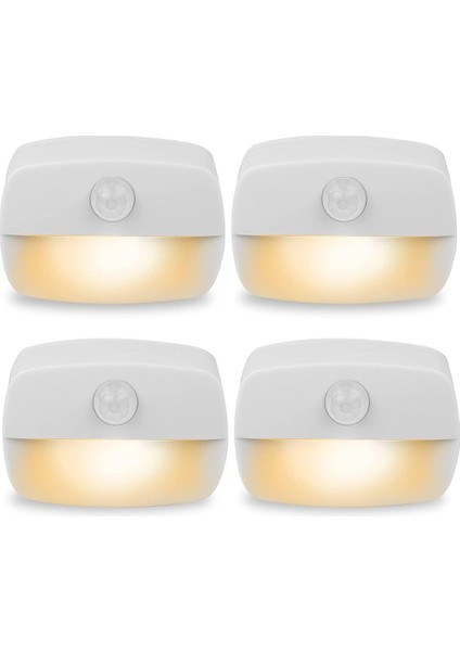 Hareket Sensörlü LED Gece Lambası, Iç Mekan Gece Lambası Kabin Aydınlatması, Koridor, Merdiven, Banyo, Yatak Odası Için Otomatik Açma/kapama Işık Sensörlü Işık (Yurt Dışından)