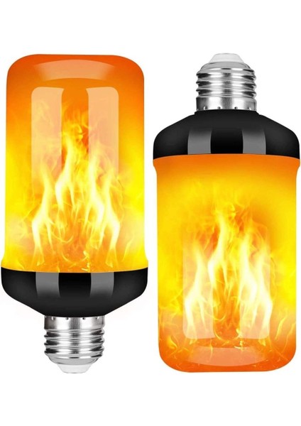 Alevli Ampul, E27 Ampul, Titreşen Işık Efekti, 3W LED Dış Mekan Aydınlatma, Ev, Bahçe, Bar, Parti, Düğün, Restoran, Sevgililer Günü, Dekorasyon Için Titreşen Işık (Yurt Dışından)