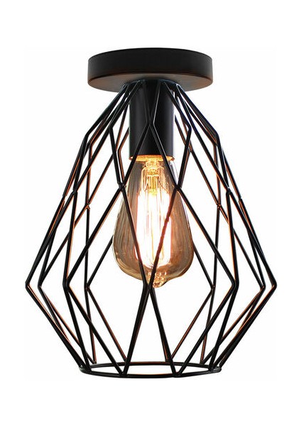 Modern Endüstriyel Edison Tavan Lambası Yatak Odası Oturma Odası (Yurt Dışından)