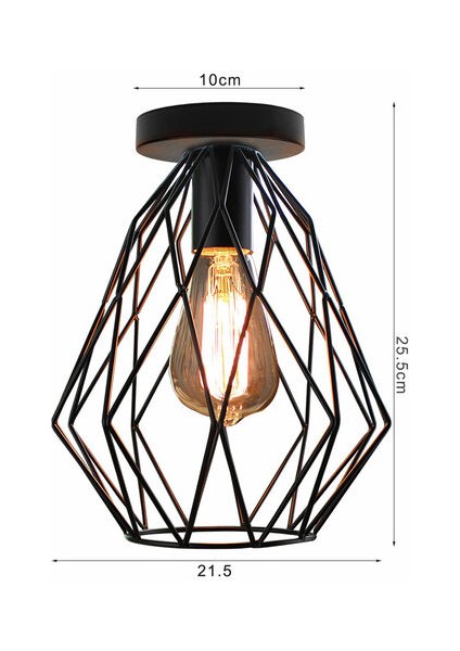 Modern Endüstriyel Edison Tavan Lambası Yatak Odası Oturma Odası (Yurt Dışından) fırsatları