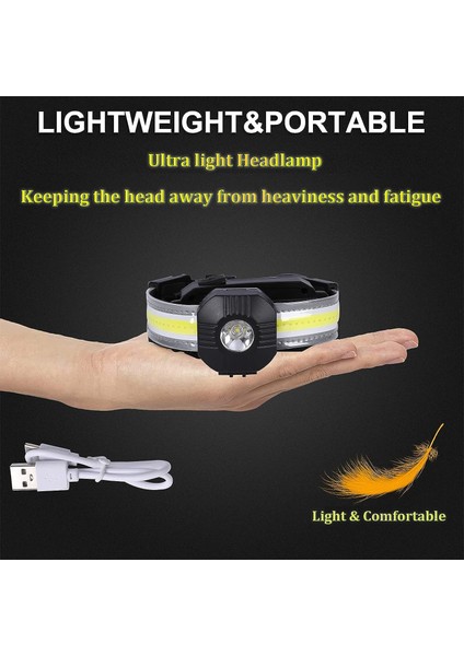 Far Far Arka Lamba 10 Mod Hafif Şarj Edilebilir 500 Lümen Far 90° Ayarlanabilir Gobeam Su Geçirmez Far (Yurt Dışından) fırsatları