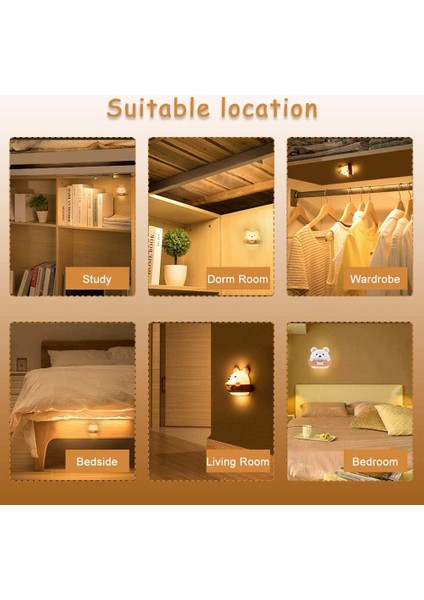 Çocuk Gece Lambası, Çocuk Başucu Lambası, Çocuk Gece Lambası, Uzaktan Kumandalı USB Şarj Edilebilir Taşınabilir Gece Lambası (Yurt Dışından) fırsatları