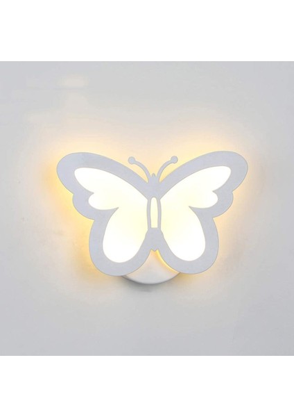 Ledmomo Modern LED Duvar Lambası, 12 W Yaratıcı Kelebek Duvar Aydınlatma Banyo Lobi Dekorasyonu Için Sıcak Beyaz (Yurt Dışından) fiyatları