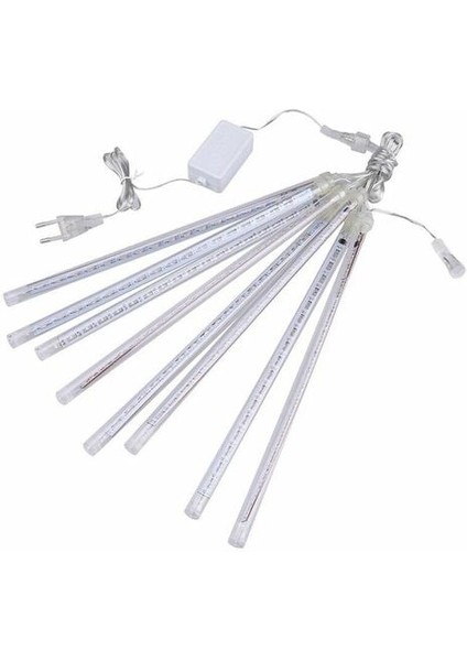 LED Dolap Altı Aydınlatma, 8 LED Dolap Altı Aydınlatma Kiti, 300MM, Anahtarlı, Toplam 510 Lümen (Beyaz) (Yurt Dışından)