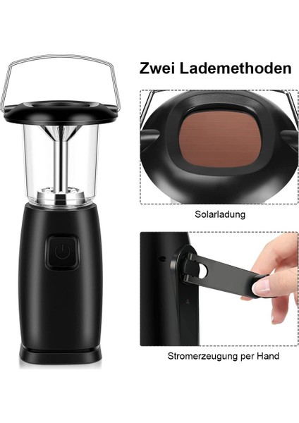 Alftek 6 LED Güneş Enerjili El Kranklı Dinamo LED Işık / Fener / Lamba Için Dış Mekan Kamp / Avcılık / Yürüyüş / Yelkencilik (Yurt Dışından) modelleri