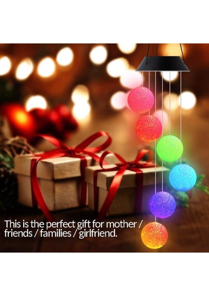 Solar LED Rüzgar Ahenge Renk Değiştiren Spiral Bahçe Rüzgar Ahenge Veranda Için Romantik Dış Mekan Dekorasyonu, Kancalı Bahçe (Stil A) (Yurt Dışından) indirimleri