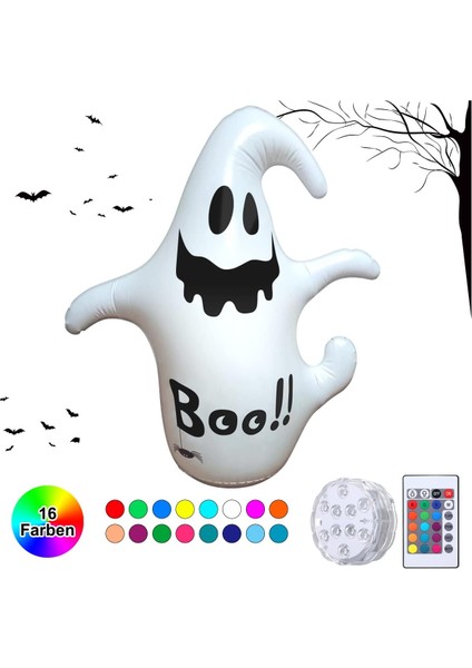 Cadılar Bayramı Dekorasyonu Şişme Hayalet, 1,2 M Cadılar Bayramı Hayalet Şişme Işık Uzaktan Kumanda Dekorasyonu ile Cadılar Bayramı Dekorasyonu (Yurt Dışından) modelleri