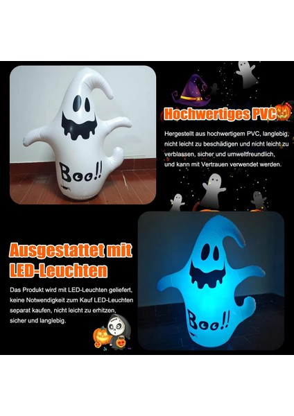 Cadılar Bayramı Dekorasyonu Şişme Hayalet, 1,2 M Cadılar Bayramı Hayalet Şişme Işık Uzaktan Kumanda Dekorasyonu ile Cadılar Bayramı Dekorasyonu (Yurt Dışından) indirimleri
