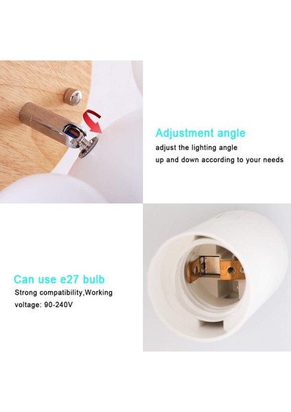 Iç Mekan Duvar Lambaları Iskandinav Yatak Odası Başucu Lambası Yaratıcı Kişilik Çocuk Basit Macaron Ahşap Okuma Işığı Koridor Dekorasyonu Duvar Aplik - Pembe Duvar Lambaları (Yurt Dışından) modelleri