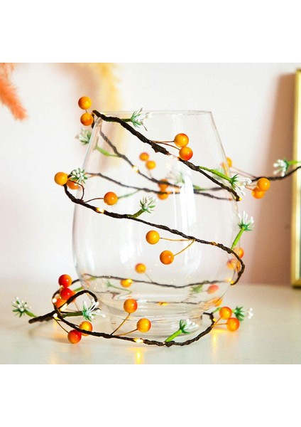 LED Dize Işıklar, 20 Adet LED Yapay Çiçek Dekorasyonu (1 Paket 6.56FT) 20 Işık) (Yurt Dışından) fırsatları