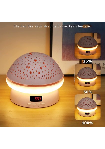 Kız Oyuncakları 2-8 Yaş Çocuklar Uzaktan Kumanda Yıldız Projektör Gece Lambası (Yurt Dışından) fırsatları