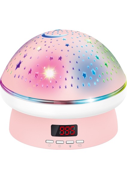 Kız Çocuk Oyuncak 2-8 Yaşında Çocuk Uzaktan Kumanda Yıldız Projektör Gece Lambası (Yurt Dışından)