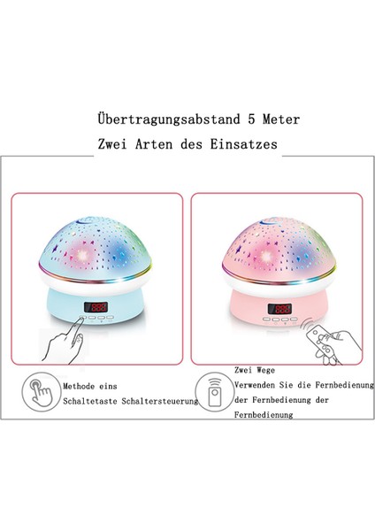 Kız Çocuk Oyuncak 2-8 Yaşında Çocuk Uzaktan Kumanda Yıldız Projektör Gece Lambası (Yurt Dışından) modelleri