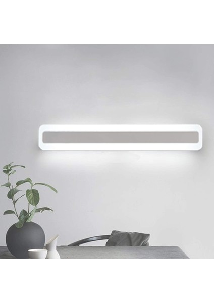14W Ayna Işık Banyo Duvar Lambası Soğuk Beyaz 6000K LED 900LM Modern Kapalı Banyo Lambası Banyo Aydınlatma 40CM (Yurt Dışından) fırsatları