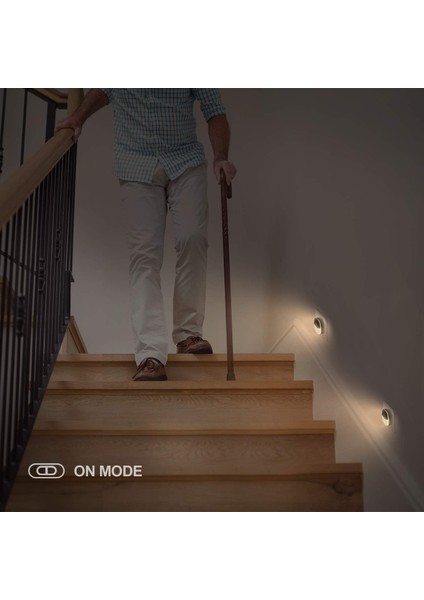 Takılabilir LED Hareket Sensörlü Gece Lambası, Sıcak Beyaz LED Gece Lambası, Akşamdan Şafağa Sensörlü, Hareket Sensörü, Ayarlanabilir Parlaklık (2'li Paket) (Yurt Dışından) indirimleri