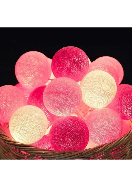 Pamuk Topu Peri Işıkları (Yurt Dışından)