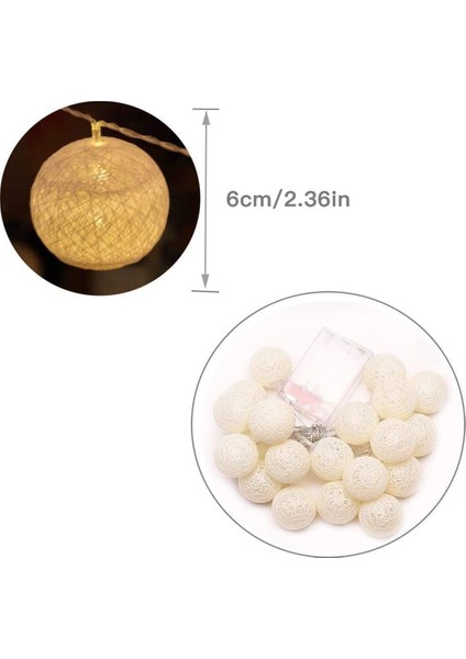 Pamuk Topu Peri Işıkları (Yurt Dışından) fiyatları