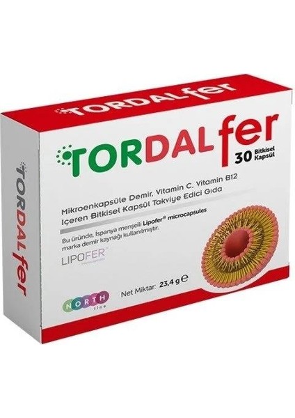 Tordalfer 30 Kapsül