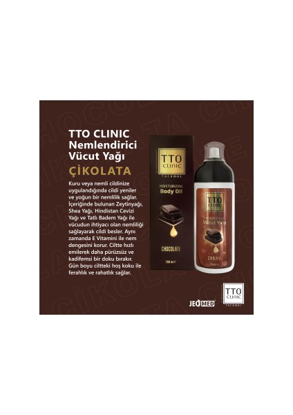Clinic Vücut Yağı Çikolata 200 ml