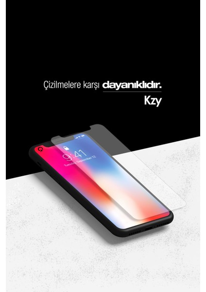 Kzy Apple iPhone 15 Plus ile Uyumlu Nano Ekran Koruyucu Kırılmaz Esnek Cam