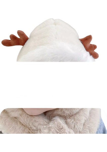 Sevimli Çocuklar Peluş Şapka ve Atkı Hepsi Bir Arada (Yurt Dışından)