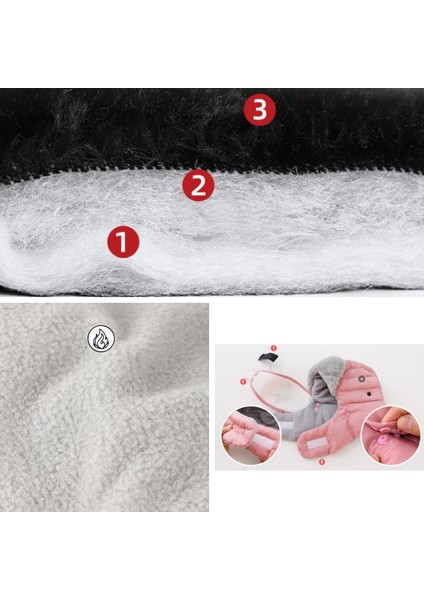 Unisex Eşarp Peluş Şapka Eldiven Gözlük (Yurt Dışından) indirimleri