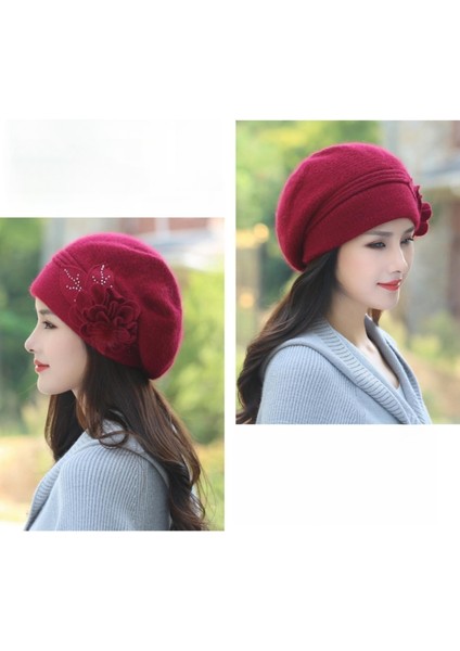 Kadın Bere Tavşan Kürk Örgü Bere Bere (Yurt Dışından) fırsatları