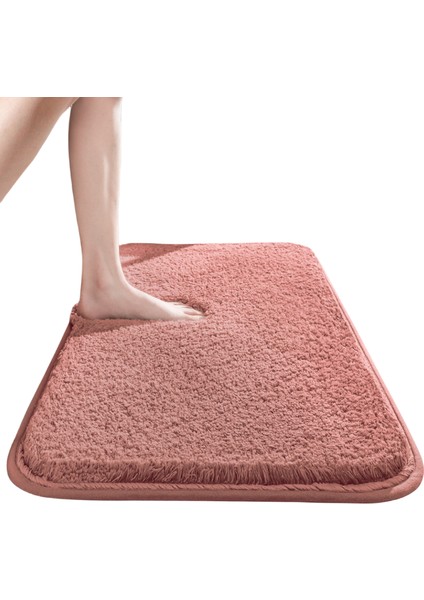 Yüksek Görünümlü Kalın Emici Banyo Kaymaz Paspas (Yurt Dışından)