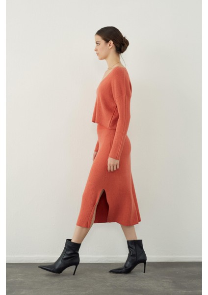 Pembe Oversize Yumuşak Dokulu Basic Triko Kazak modelleri