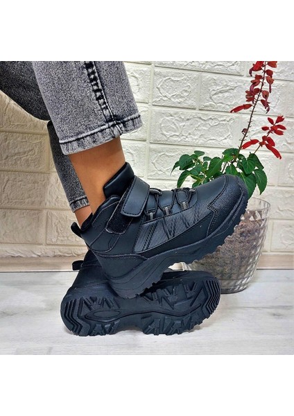 29194 Siyah Cırtlı Fuspetli Kaymaz Erkek Çocuk Bot fiyatları