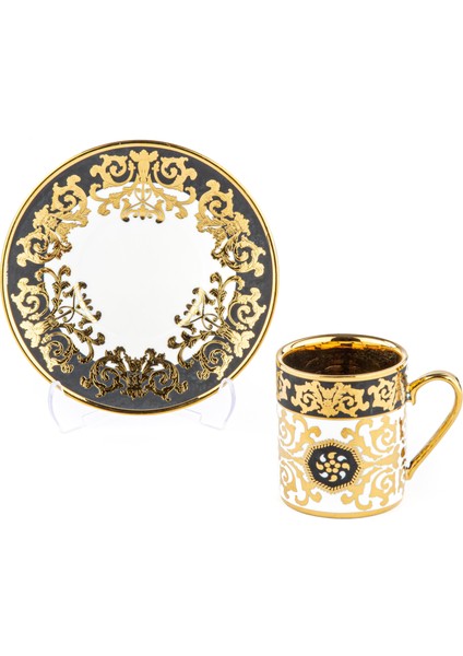 Boris 6'lı Porselen Silindir Kahve Fincan Takımı fiyatları