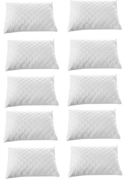 10 Lu Kapitoneli Yastık Koruyucu 100 Pamuk 50X70