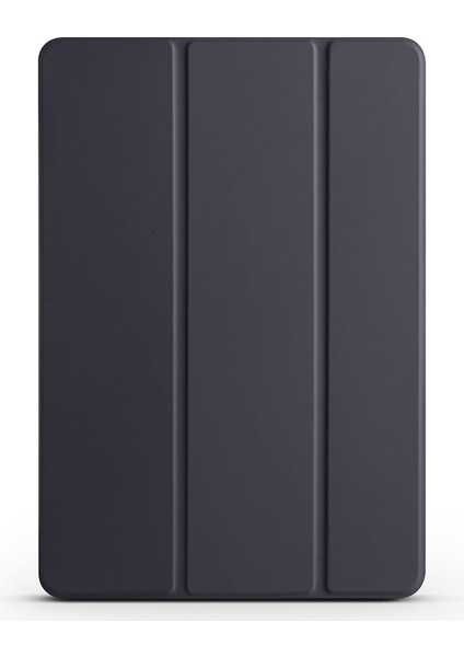 Huawei Matepad Air 2023 Htstore Smart Cover Standlı 1-1 Kılıf-Siyah