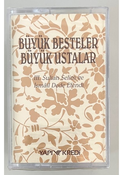 Büyük Besteler Büyük Ustalar 5 Kasetlik Set (Jelatininde Sıfır Orjinal Dönem Baskı)