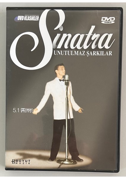 Frank Sinatra Unutulmaz Şarkılar DVD (Orjinal Dönem Baskı)