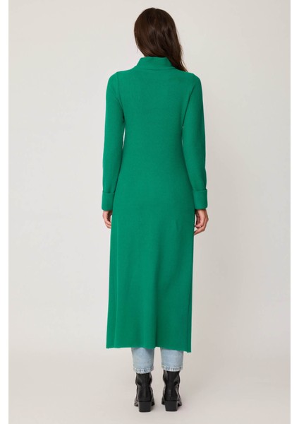 Derin Yırtmaçlı Örme Bluz indirimleri