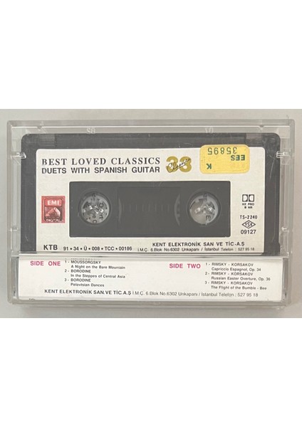 Best Loved Russian Classics Kaset (Orjinal Dönem Baskı) fiyatları