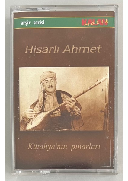 Hisarlı Ahmet Kütahya'nın Pınarları Kaset (Orjinal Dönem Baskı)