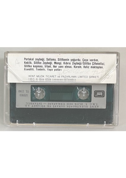 Silifke Oyun Havaları Kaset (Orjinal Dönem Kağıt Baskı) fiyatları