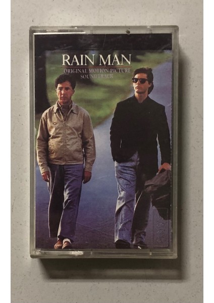 Rain Man Film Müzikleri Kaset (Orjinal Dönem Kağıt Baskı)