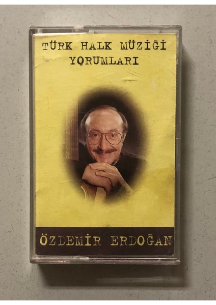 Özdemir Erdoğan Türk Halk Müziği Yorumları Kaset (Orjinal Dönem Baskı)