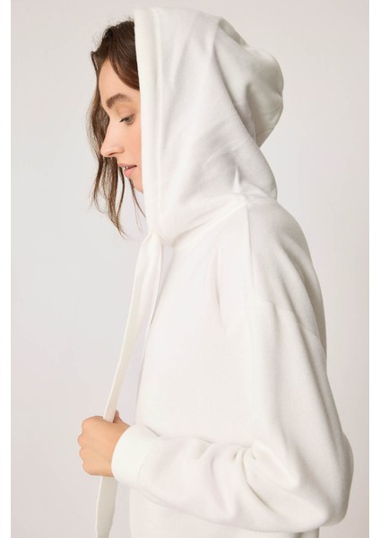 Kalın Bağcıklı Kapüşonlu Bluz fiyatları